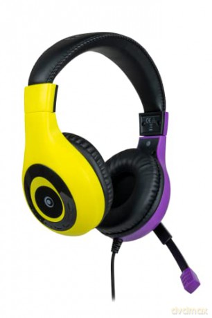 BigBen Wired Stereo Headset (Switch) - różowy/żółty
