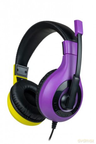 BigBen Wired Stereo Headset (Switch) - różowy/żółty