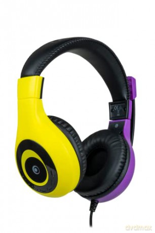 BigBen Wired Stereo Headset (Switch) - różowy/żółty