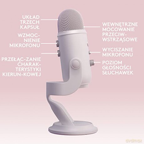 Mikrofon Blue Yeti USB Aurora