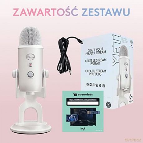 Mikrofon Blue Yeti USB Aurora