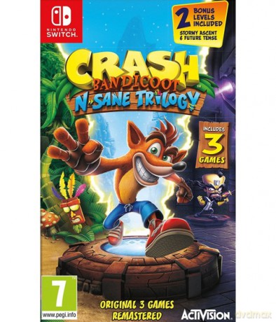 Crash Bandicoot - N'Sane Trilogy Remastered [GRA SWITCH]