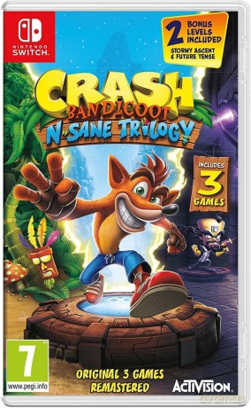 Crash Bandicoot - N'Sane Trilogy Remastered [GRA SWITCH]