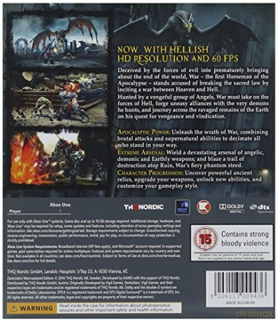 Darksiders: Warmastered Edition [GRA XBOX ONE]