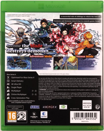 Demon Slayer -Kimetsu no Yaiba- The Hinokami Chronicles (XONE/XSERIESX) [GRA XBOX SERIES X]