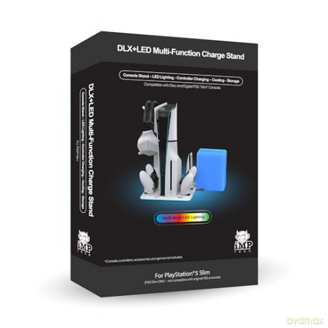 DLX LED Multi Function Charger Tower PS5 SLIM