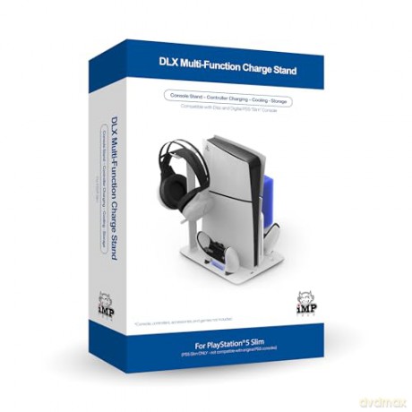 DLX Multi Function Charger Tower PS5 SLIM