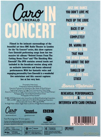 Caro Emerald: In Concert [DVD]