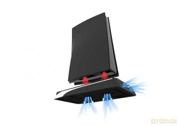 iMP Tech DLX+ wielofunkcyjna wieża ładująca LED do PS5 biała