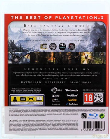 Elder Scrolls V: Skyrim Legendary Edition [GRA PS3]