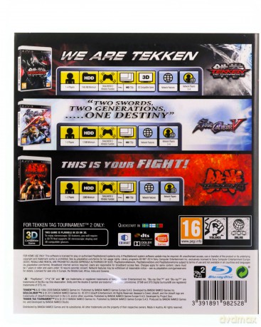 Fighting Edition: Tekken 6 + Tekken Tag Tournament 2 + Soul Calibur V (5) [GRA PS3]