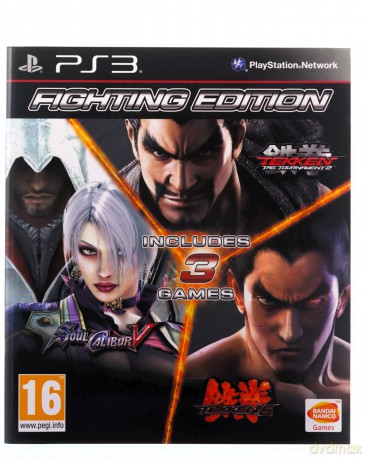 Fighting Edition: Tekken 6 + Tekken Tag Tournament 2 + Soul Calibur V (5) [GRA PS3]