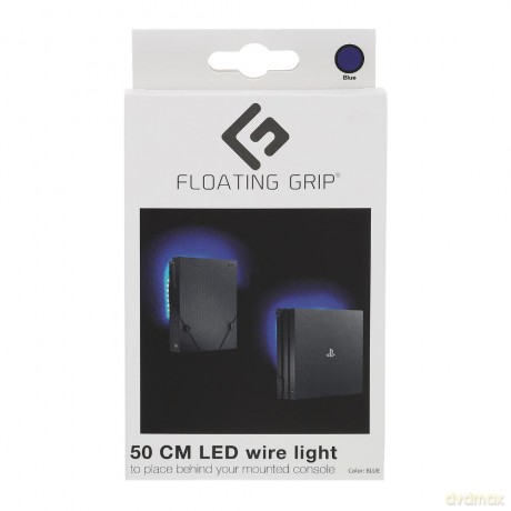 Floating Grip Led Wire Light with USB Blue