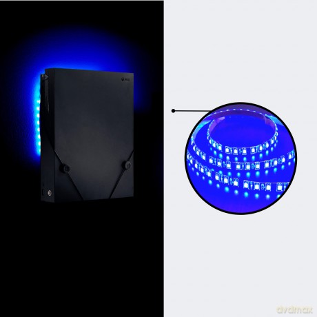 Floating Grip Led Wire Light with USB Blue