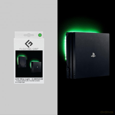 Floating Grip Led Wire Light with USB Green