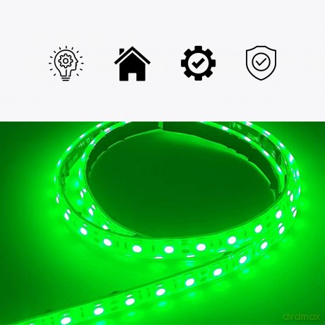 Floating Grip Led Wire Light with USB Green