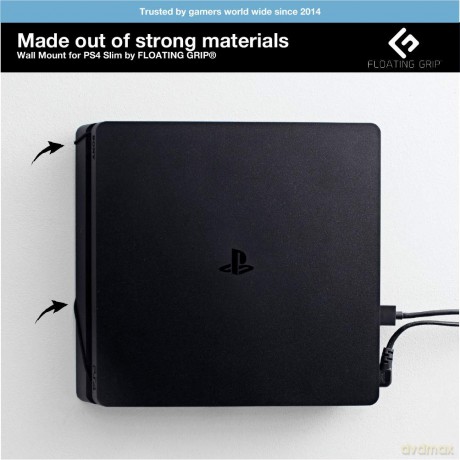 Uchwyt ścienny FLOATING GRIP do PS4 Slim E11665