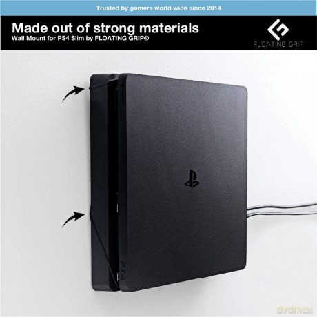 Uchwyt ścienny FLOATING GRIP do PS4 Slim E11665