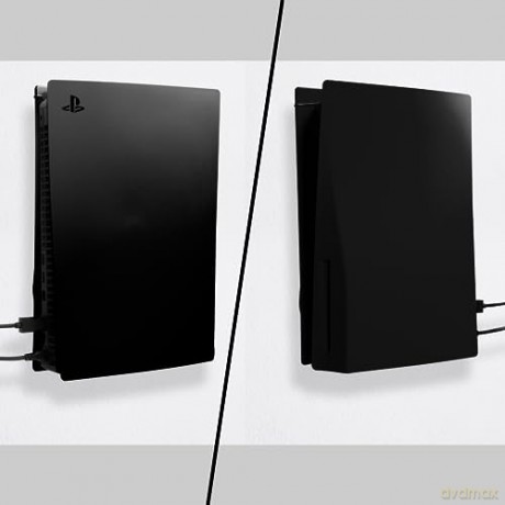 Floating Grip Playstation 5 Wall Mount by Floating Grip Black