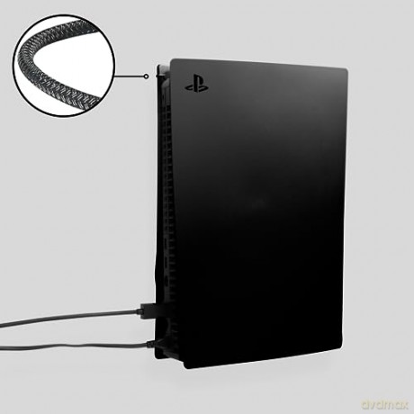 Floating Grip Playstation 5 Wall Mount by Floating Grip Black