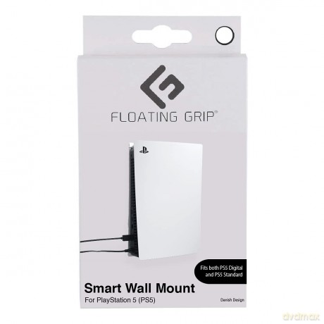 Floating Grip Playstation 5 Wall Mount by Floating Grip White