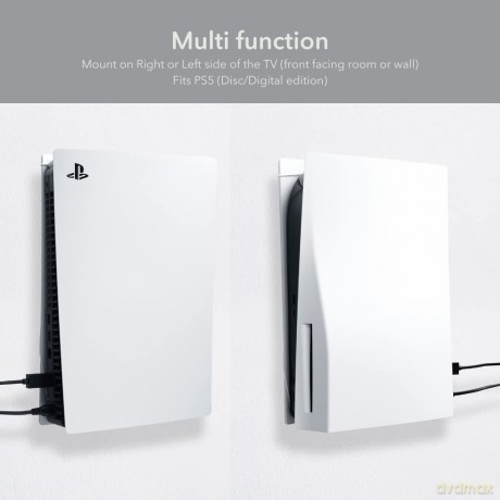 Floating Grip Playstation 5 Wall Mount by Floating Grip White