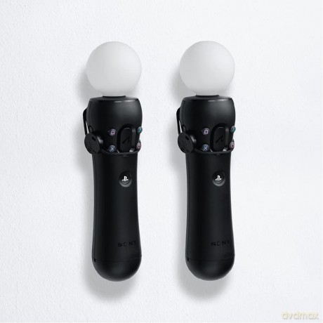 Floating Grip Playstation Move Controller Wall Mounts (Black)