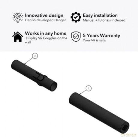 Floating Grip PS VR Goggles Hanger (Incl. Mount for Charger)