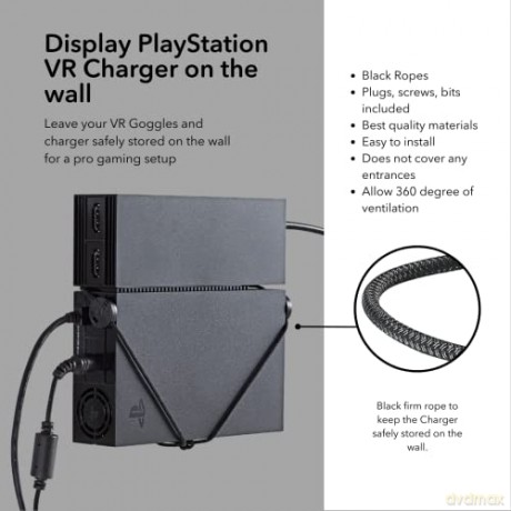 Floating Grip PS VR Goggles Hanger (Incl. Mount for Charger)