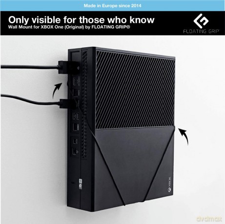 Floating Grip Xbox One Wall Mount (Black)