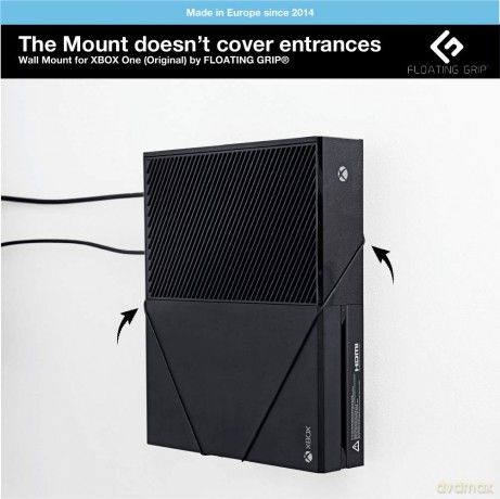 Floating Grip Xbox One Wall Mount (Black)