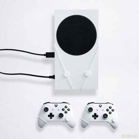 Floating Grip Xbox Seriex S Wall Mount - Bundle White