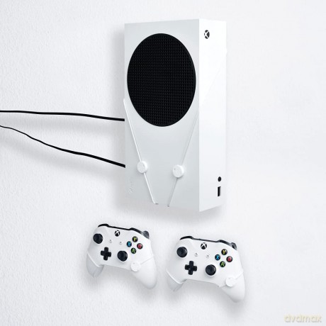 Floating Grip Xbox Seriex S Wall Mount - Bundle White