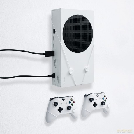 Floating Grip Xbox Seriex S Wall Mount - Bundle White