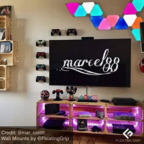 Floating Grips Playstation Controller Wall Mount