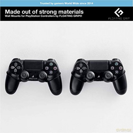 Floating Grips Playstation Controller Wall Mount