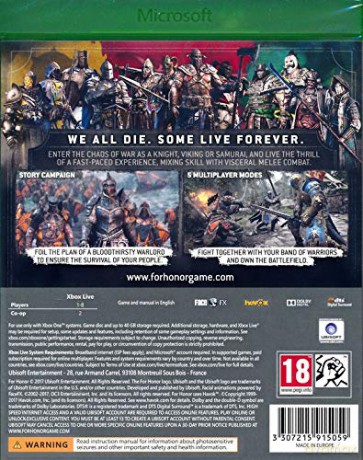 For Honor [GRA XBOX ONE]