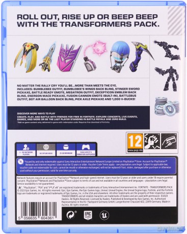 Fortnite: Transformers Pack (Code in a box) [GRA PS4]