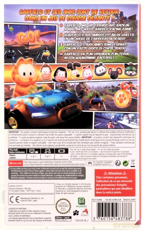 Garfield Kart Furious Racing [GRA SWITCH]