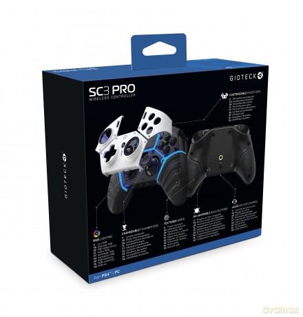 GIOTECK PS4 SC3 PRO Wireless Controller