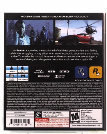 Grand Theft Auto 5 (Greatest Hits) (import) [GRA PS3]