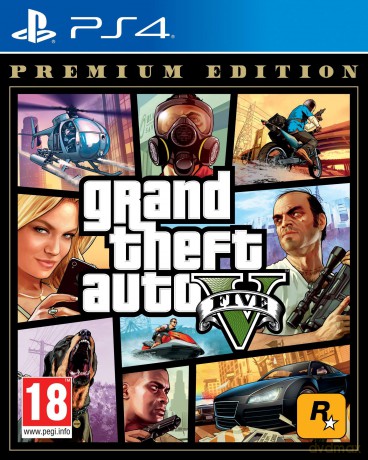 Grand Theft Auto V (GTA 5) Premium Edition (ES/Multi in Game) [GRA PS4]