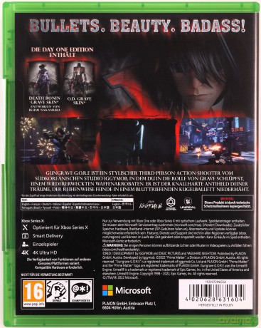 Gungrave G.O.R.E (Day One Edition) (GER/Multi in Game) [GRA XBOX SERIES X]
