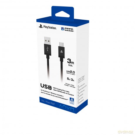 Kabel ładujący USB-C do padów PS5 DualSense - HORI