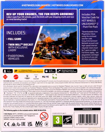 Hot Wheels Unleashed 2: Turbocharged (Pure Fire Edition) [GRA PS5]