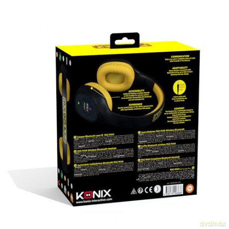 Konix Casque Bluetooth Headset - Pacman