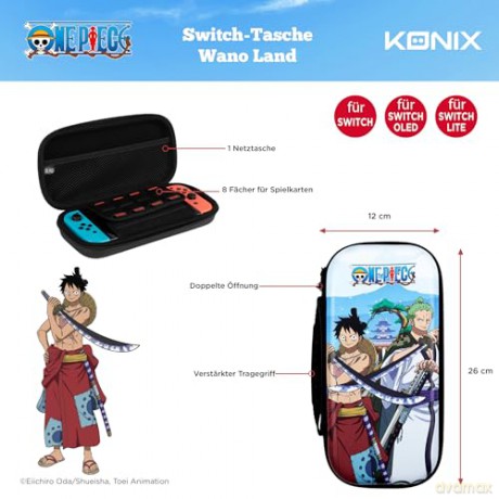 Konix One Piece Carry Case Wano