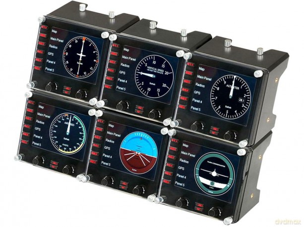 Logitech G Saitek Pro Flight Instrument Panel 945-000008