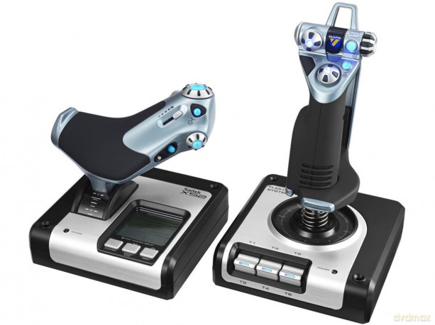 Joystick Logitech Joystick Logitech X52 Flight Control System