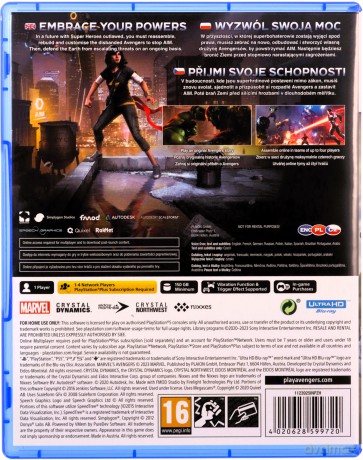 Marvel's Avengers (UK/POL/CZH/Multi in Game) [GRA PS5]